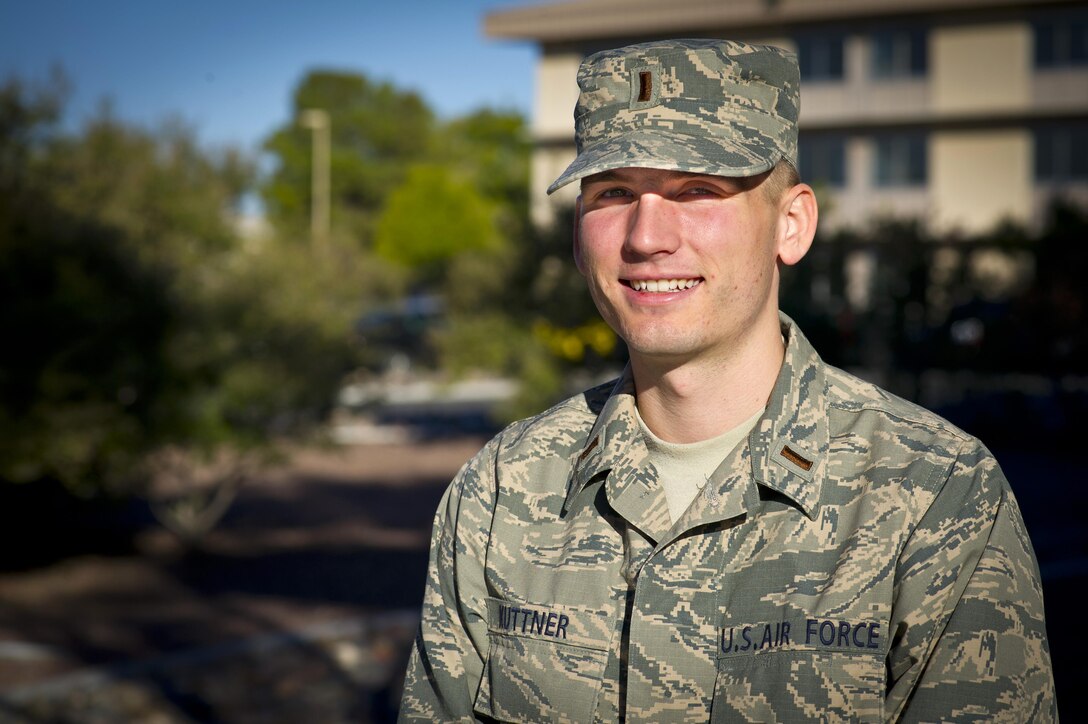 First Lt. John Kuttner, 926th Aircraft Maintenance Squadron maintenance operations officer, joined the ranks of the 926th Wing in Sept. 2016, at Nellis Air Force Base, Nev. Kuttner completed his bachelor's degree in Russian at Arizona State University and begins his maintenance operations officer training on Nov. 7, 2016. (U.S. Air Force/Senior Airman Brett Clashman)
