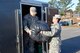 Staff Sgt. Charlie Dunkelberger and Staff Sgt. Logan Shamblin, crew chiefs in the 134th Air Refueling Wing, stepped in to assist with the relief effort following the devastating wild fires that struck Gatlinburg, TN, Dec. 2, 2016 at McGhee Tyson ANGB. (U.S. Air National Guard Photo by Staff Sgt. Ben Mellon)