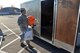 Staff Sgt. Charlie Dunkelberger and Staff Sgt. Logan Shamblin, crew chiefs in the 134th Air Refueling Wing, stepped in to assist with the relief effort following the devastating wild fires that struck Gatlinburg, TN, Dec. 2, 2016 at McGhee Tyson ANGB. (U.S. Air National Guard Photo by Staff Sgt. Ben Mellon)