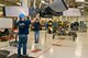 Contractors prepare to remove the pump housing from a Hamilton Standard propeller, Nov. 2, 2016, at Little Rock Air Force Base, Ark. Both men are jet engine mechanics at the Air Force Reserve Command (AFRC) T-56 Centralized Repair Facility at Little Rock AFB, which produces all Legacy C-130 engine and propeller overhaul repairs for AFRC. (U.S. Air Force photo by Master Sgt. Jeff Walston/Released)