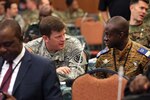 Special Operations Forces and civilian and military leaders from the United States and European and African nations meet to discuss military cooperation, an example of Title 200 authority.