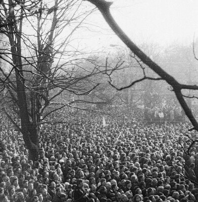 Catholic priest Jerzy Popieluszko’s sermons mobilized a broad segment of the Polish population. His martyrdom immensely expanded the political opportunities for the opposition movement.