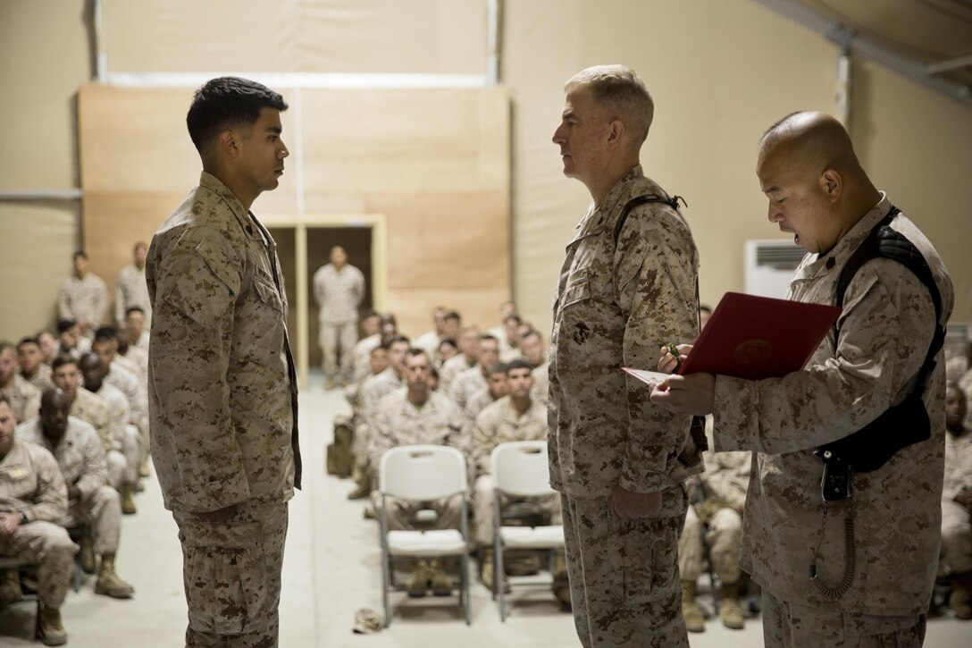 The Marines have been conducting various missions in support of Operation Inherent Resolve, to include the building of intelligence support packages leading to kinetic airstrikes against Islamic State of Iraq and the Levant targets; upgrading communications capabilities between SPMAGTF and special operating forces in the AOR and conducting theater security cooperation training exercises with partner nations. SPMAGTF-CR-CC is a self-sustaining expeditionary unit, designed to provide a broad range of crisis response capabilities throughout the Central Command area of responsibility, using organic aviation, logistical and ground combat assets, to include embassy reinforcement and tactical recovery of aircraft and personnel.