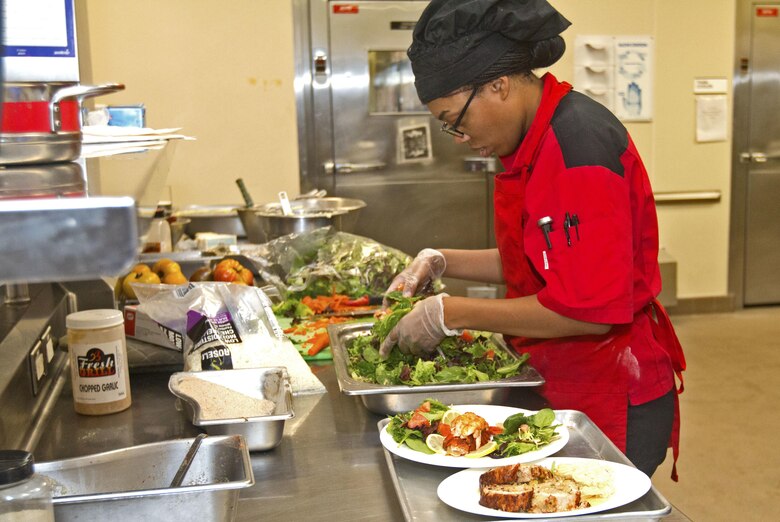 Sgt. Chewanea Roberts and Cpl. Kimanuy Hilton, Food Service Specialists, Headquarters and Support Squadron Marine Corps Air Station Miramar, took first place Marine Corps Installations- West Culinary Team of the Quarter competition of first competition of fiscal year 2017 here, Dec 7, 2016. The winning Culinary Team will have the chance to go to the Culiinary Institute of America in Hyde Park, New York.