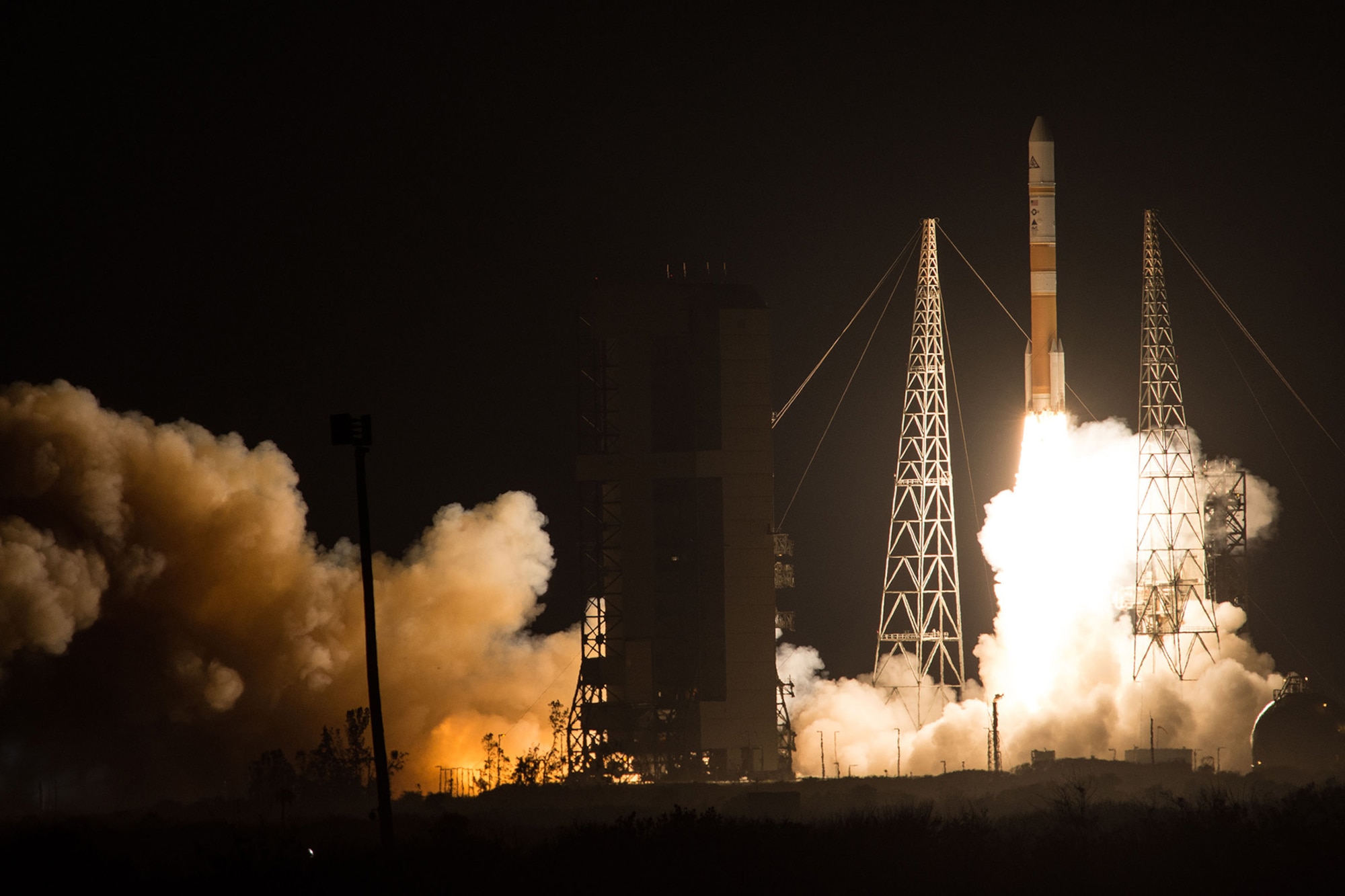 The 45th Space Wing supported United Launch Alliance’s successful launch of the WGS-8 spacecraft aboard a ULA Delta IV rocket from Space Launch Complex 37 here December 7 at 6:53 p.m. ET.