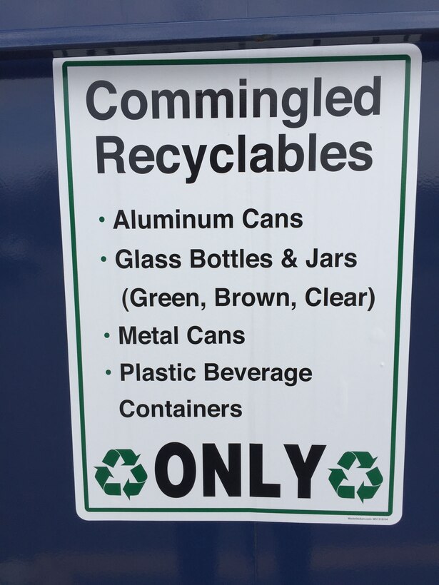 New, bright blue recycling bins are located behind the Marine Mart and the 7-day Store. Recycled items include cardboard, aluminum cans, glass bottles and jars, metal cans and plastic bottles. Do not recycle plastic bags.