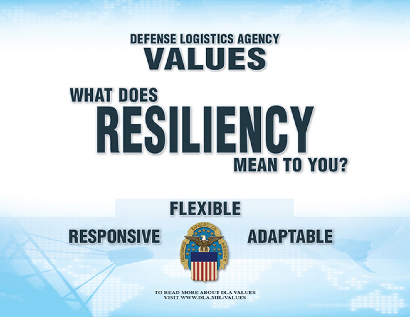 Defense Logistics Agency recently releasedThe Profiles in Resiliency video series and among the most recent included DLA Aviation employees sharing their stories and describing what they did to stay strong and resilient.