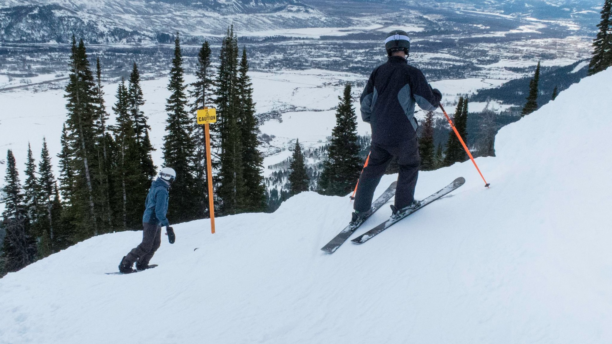 At F.E. Warren Air Force Base, Wyoming, Airmen can take advantage of skiing at noted resorts such as Jackson Hole. “We are in a prime location, and there is really something for everyone,” said Amy Dent, community commons director with the 90th FSS. (Courtesy photo)