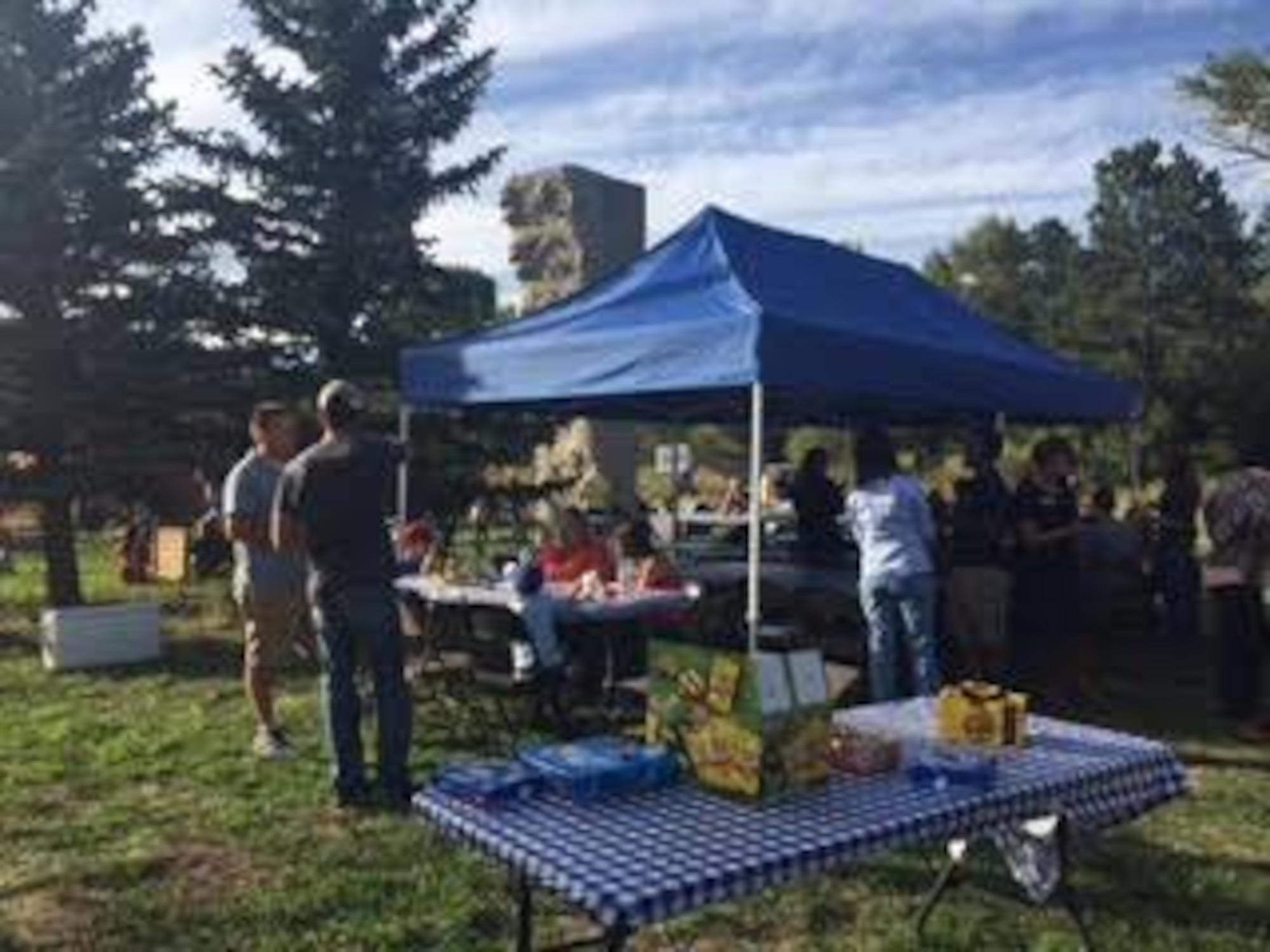 Morale picnics are part of the U.S. Air Force Academy’s Deployed Affected Programming, or DAP. “Every time, these families are able to gather with other deployed affected, enjoy a day watching their kids make new friends and relax,” said Kirsten King, R4R coordinator with the 10th Force Support Squadron. (Courtesy photo). 