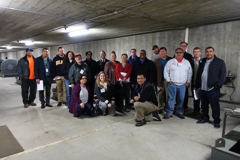 LA Unified School District and STEM Academy educators and administrators took a field trip to the Whittier Narrows Dam on Dec. 6.  The school tours, which are normally earmarked for students, gave educators an insight into what their students experience when they visit the site.  U.S. Army Corps of Engineer Los Angeles District, which operates and maintains the dam, promotes STEM by hosting visits to their sites.