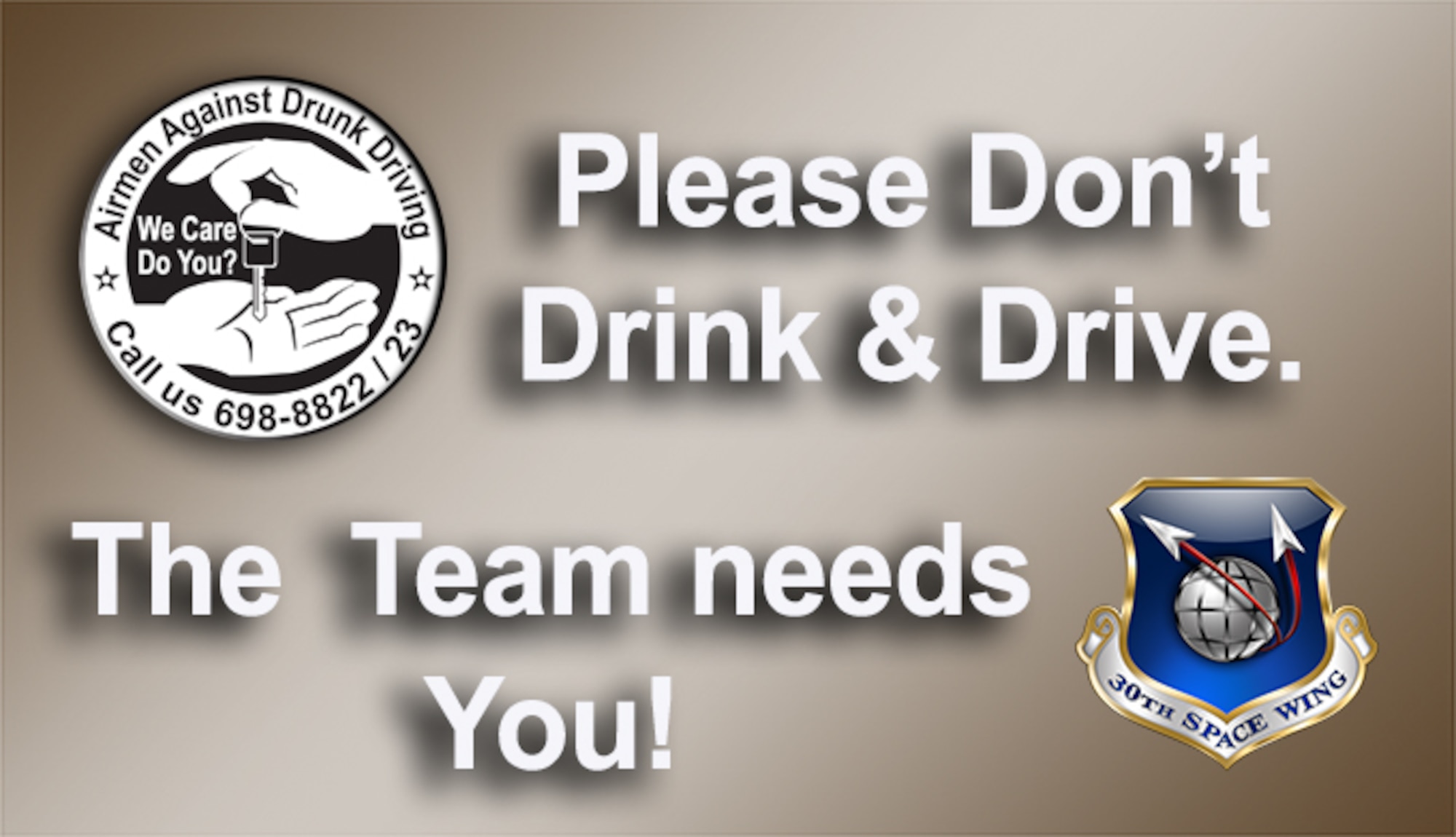 December is nationally recognized as Drunk and Drugged Driving Prevention Month. Whether you’ve only had a couple drinks or a small dose of prescribed medication, it’s never a good idea to get behind the wheel while slightly inhibited. (Courtesy graphic)