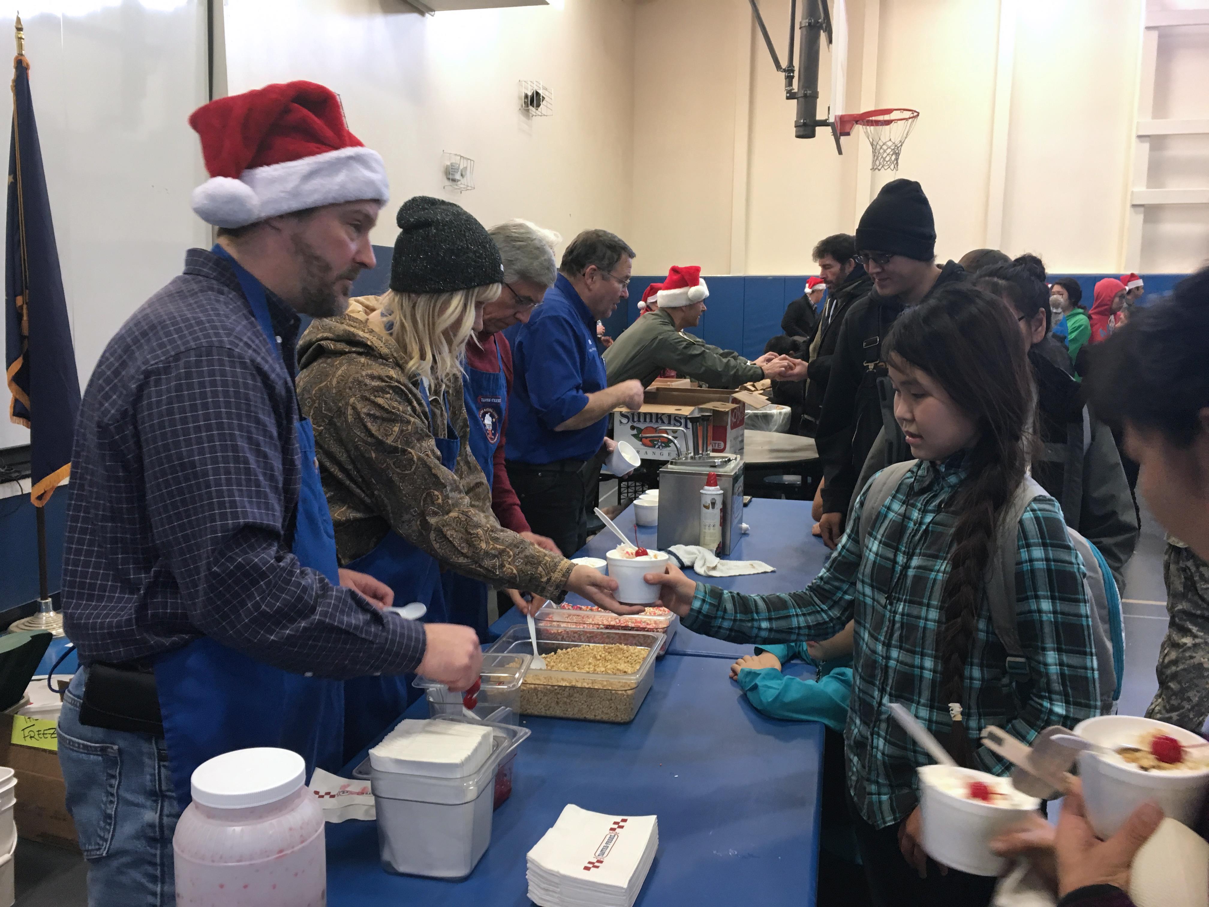 Alaska National Guard spreads holiday cheer in Akiachak