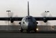 An EC-130H Compass Call taxis Dec. 5, 2016 at an undisclosed location in Southwest Asia. The Compass Call employs a crew of roughly a dozen Airmen working together to jam ISIL communications. (U.S. Air Force photo/Senior Airman Andrew Park)