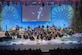 U.S. Air Force Concert Band performs a recital, Spirit of the Season 2016, at the Daughters of the American Revolution Constitution Hall in the District of Columbia, Dec. 10, 2016. The annual event featured multiple USAF Band ensembles including the Concert Band and Singing Sergeants who played a set of holiday favorites. (U.S. Air Force photo by Airman 1st Class Valentina Lopez)