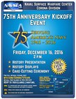 75th Anniversary NSWC Corona Kick Off Event Flyer
