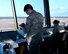 U.S. Air Force Airmen 1st Class Nicolas Flores Tessa Alzuri, air traffic control journeymen from the 325th Operations Support Squadron, annotate aircraft movement during Checkered Flag 17-1 and Combat Archer 17-3, Tyndall Air Force Base, Fla., Dec. 12, 2016. Air traffic controllers are responsible for an additional 40 aircraft from around the country that are at Tyndall in support of the concurrent exercises Dec. 5-16. (U.S. Air Force photo by Airman 1st Class Isaiah J. Soliz/Released)