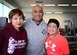 U.S. Air Force Lt. Col. Melchizedek “Kato” Martinez (center) and two of his children, Kianni (left) and Kimo (right) pose for a photo after an extensive rehabilitation session at the Center for the Intrepid at Joint Base San Antonio- Fort Sam Houston, Texas, Dec. 7, 2016. During the Brussels Airport bombing March 22, 2016, that tragically killed his wife and injured him and his children, Kato and his children have faced a long road to recovery with determination and resiliency. (U.S. Air Force photo by Senior Airman Chip Pons) 