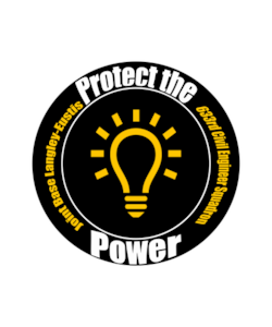 This year’s U.S. Air Force annual energy campaign, “Protect the Power," was established February 23, 2016, along with the U.S. Air Force Office of Energy Assurance. The campaign was designed to transform the way Airmen use and see energy by helping build an energy-aware culture. (U.S. Air Force graphic by Airman 1st Class Kaylee Dubois) 