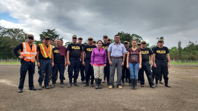 Joint Task Force Bravo personnel from Soto Cano Air Base, Honduras and Costa Rican organizations partner to do damage assessment and identify humanitarian assistance projects in the wake of Hurricane Otto which hit Costa Rica Nov. 26. The storm brought heavy rains, flooding and mudslides to the area. 