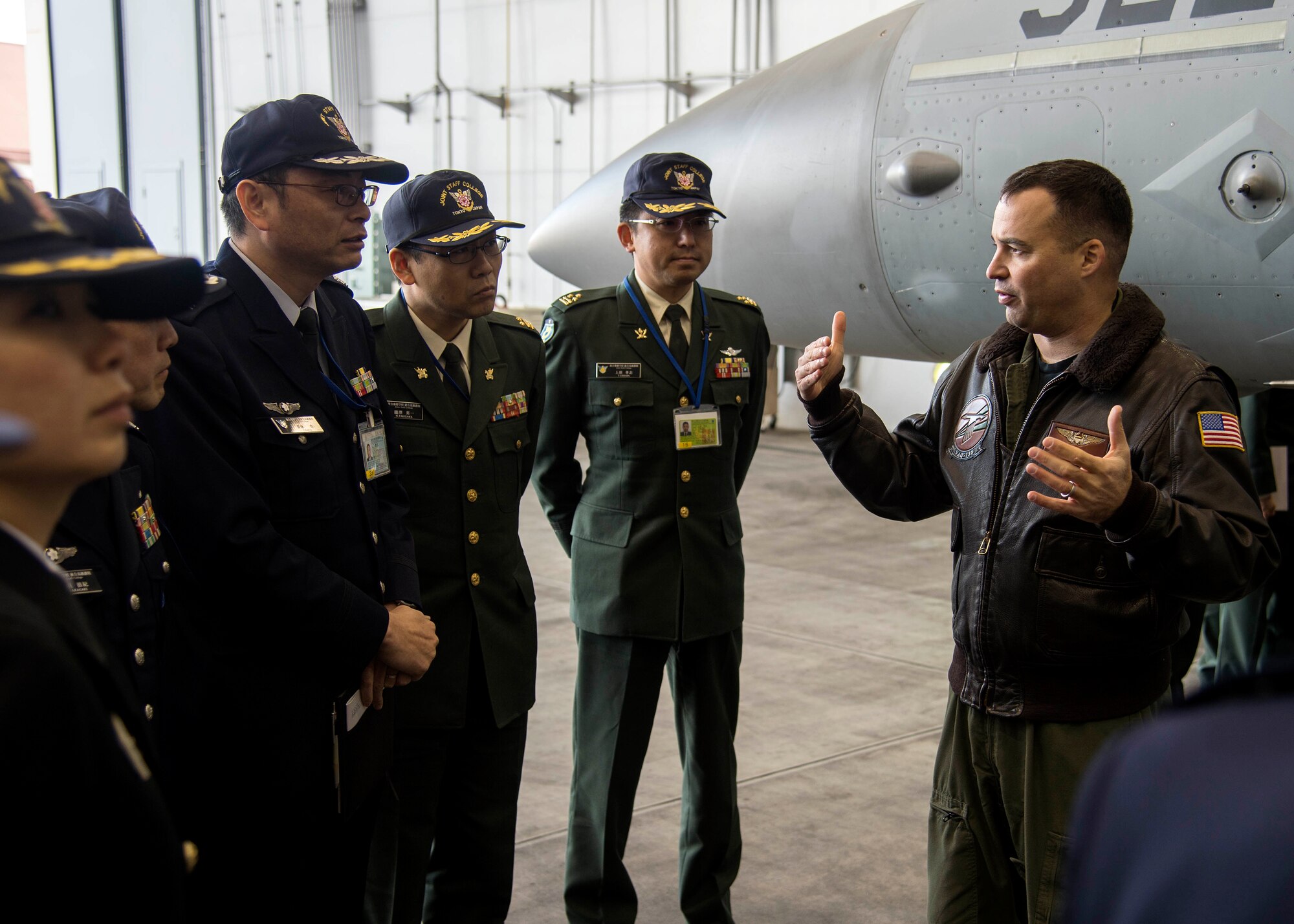 Japan, ROKAF leaders tour Misawa during Joint Staff College visit ...