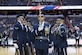 The U.S. Air Force Honor Guard Drill Team performs during halftime at the Verizon Center in Washington, D.C., Dec. 14, 2016. The routine was part of the Washington Wizards’ Air Force night, where the team took on the Charlotte Hornets. (U.S. Air Force photo by Senior Airman Ryan J. Sonnier)