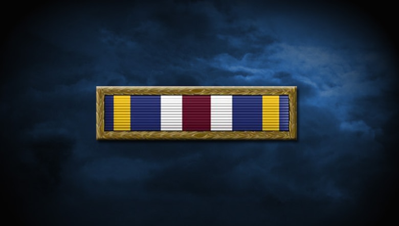 USN USMC USAF Joint Meritorious Unit Award Citation Ribbon W Frame Other Militaria Collectables 