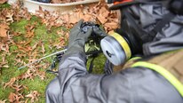 Marines and sailors with Chemical Biological Incident Response Force, CBIRF, conducted an Initial Reaction Force B certification exercise, CERTEX, at Naval Support Facility Dahlgren, Va., Dec. 13, 2016. This CERTEX evaluated all sections composing the IRF including identification and detection, technical rescue, decontamination, search and rescue/casualty extraction, medical, explosive ordnance disposal, as well as command and control.  