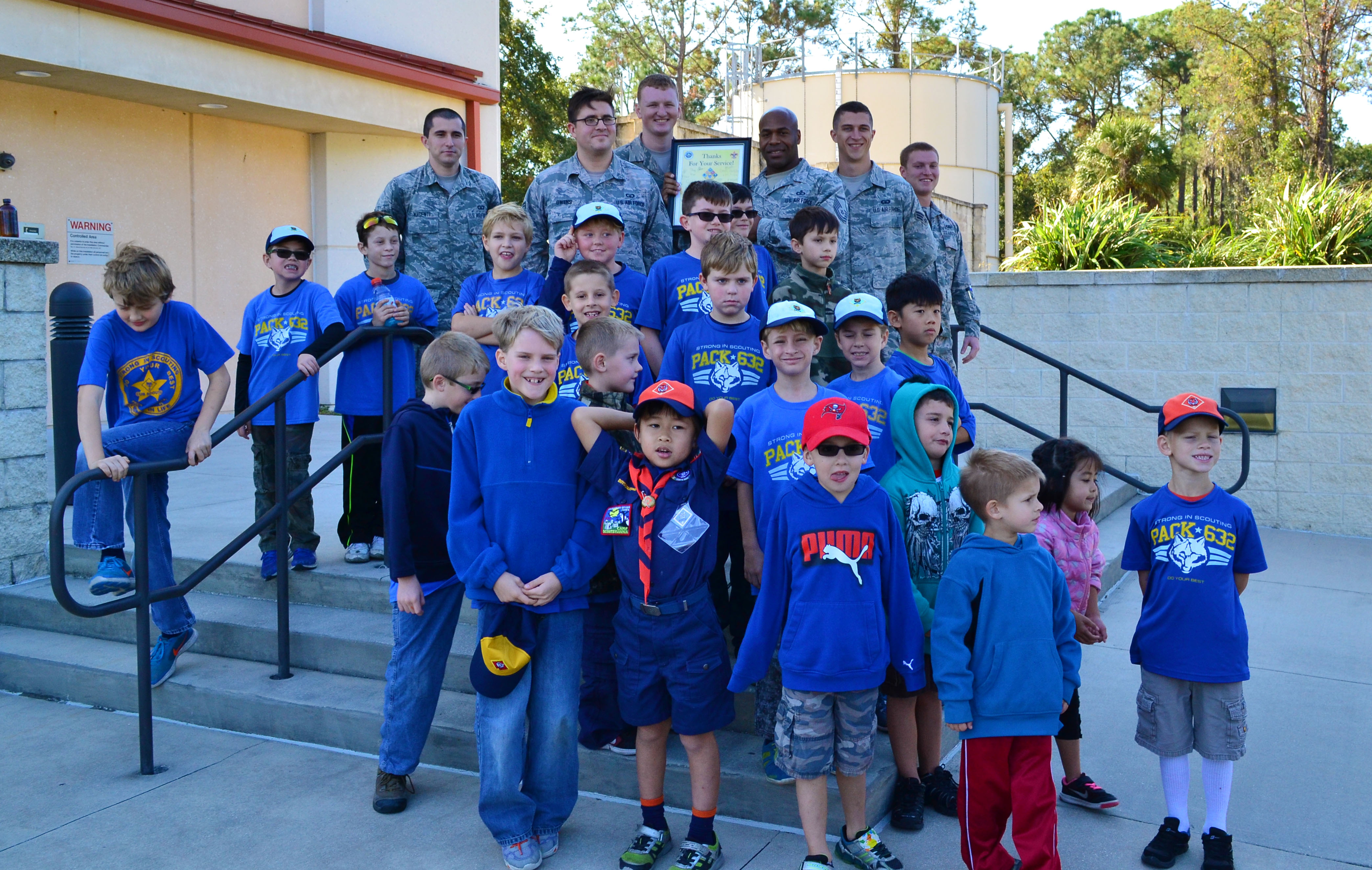 Training America’s future leaders Cub, Boy Scouts visit MacDill