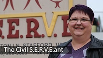 Dr. Leanne Cannon, an instructional systems specialist at MCSC, uses her skills to help adults in her local community get job training to better support themselves and their families. As a volunteer at a food pantry in her community, she will also provide free life coaching beginning next year. (U.S. Marine Corps photo by Monique Randolph)