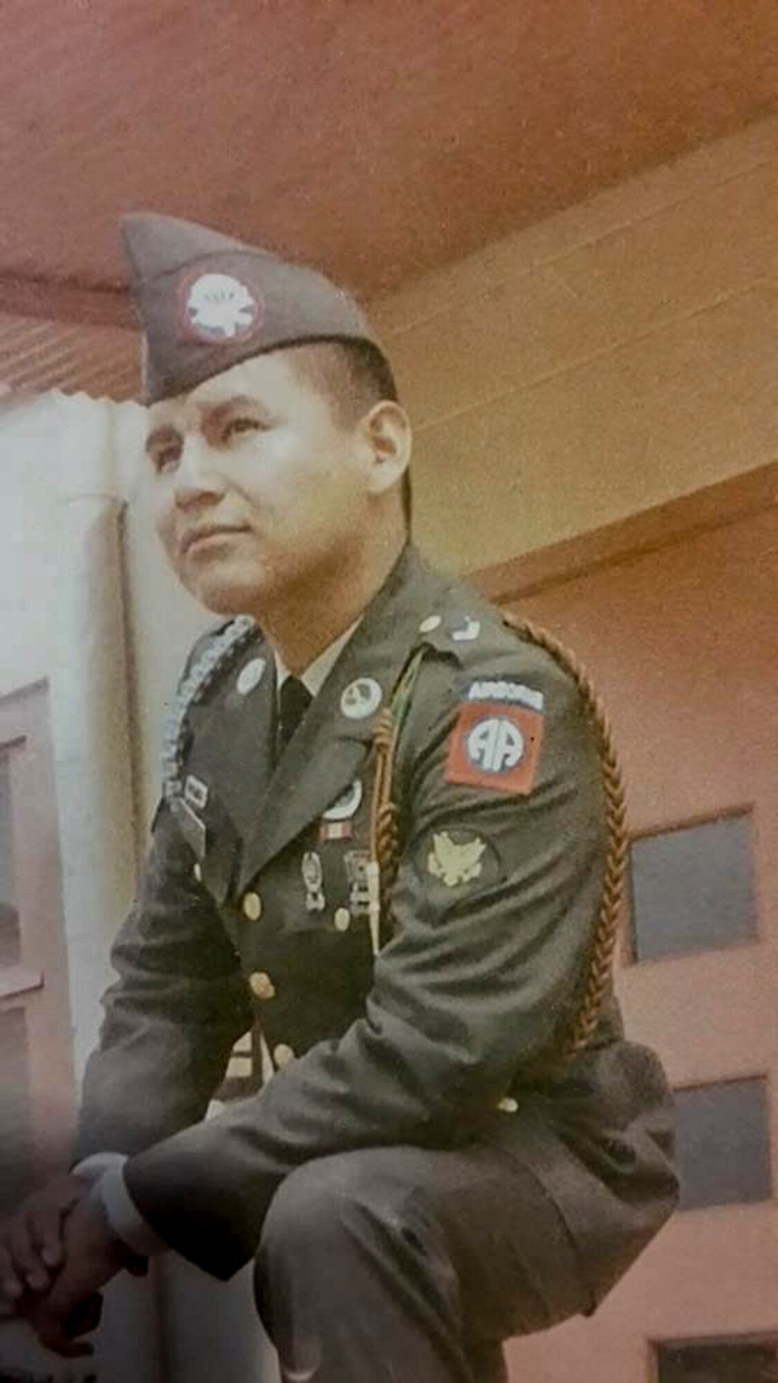 U.S. Army Specialist Edward Silversmith poses for a photo in his Army service dress during the Vietnam War. (Courtesy photo)