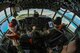 Capt. Jody Robertson, 36th Airlift Squadron flight commander, 1st Lt. Chad Moore, 36 AS pilot, and Staff Sgt. Kyle Dibble, 36 AS flight engineer, fly a C-130H Hercules over a Pacific island during Operation Christmas Drop, Dec. 11, 2016. The operation highlights the U.S. and allied airpower capabilities to orient and respond to activities in peacetime and crisis. In addition to delivering critical supplies to those in need, OCD provides specific training to U.S. and allied aircrews, enabling theater-wide airpower. (U.S. Air Force photo by Senior Airman Elizabeth Baker)