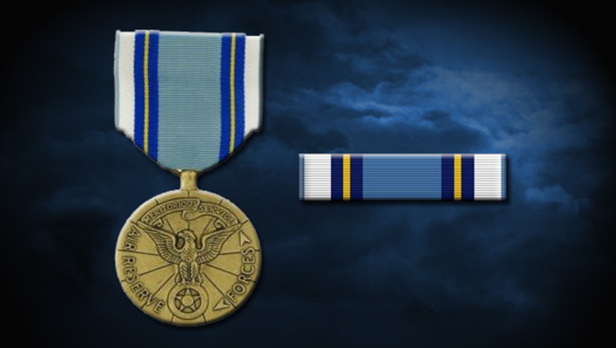 Honoring his service - Naval Reserve Medal