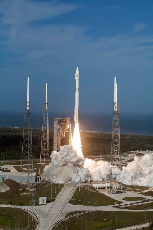 The U.S. Air Force’s 45th Space Wing supported United Launch Alliance’s successful launch of the EchoStar XIX spacecraft aboard an Atlas V rocket from Launch Complex 41 here Dec. 18 at 2:13 p.m. ET. (Courtesy photo by ULA).