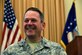 Chaplain (Col.) Timothy Butler, Air Combat Command Chaplain, smiles at an ACC Chaplain Corps Leadership Development Symposium Dec. 8, 2016. The symposium’s intent was to bring senior chapel leadership together in a forum to discuss leadership strategies, share best practices and better leverage chapel resources. (U.S. Air Force photo by Staff Sgt. Nick Wilson)