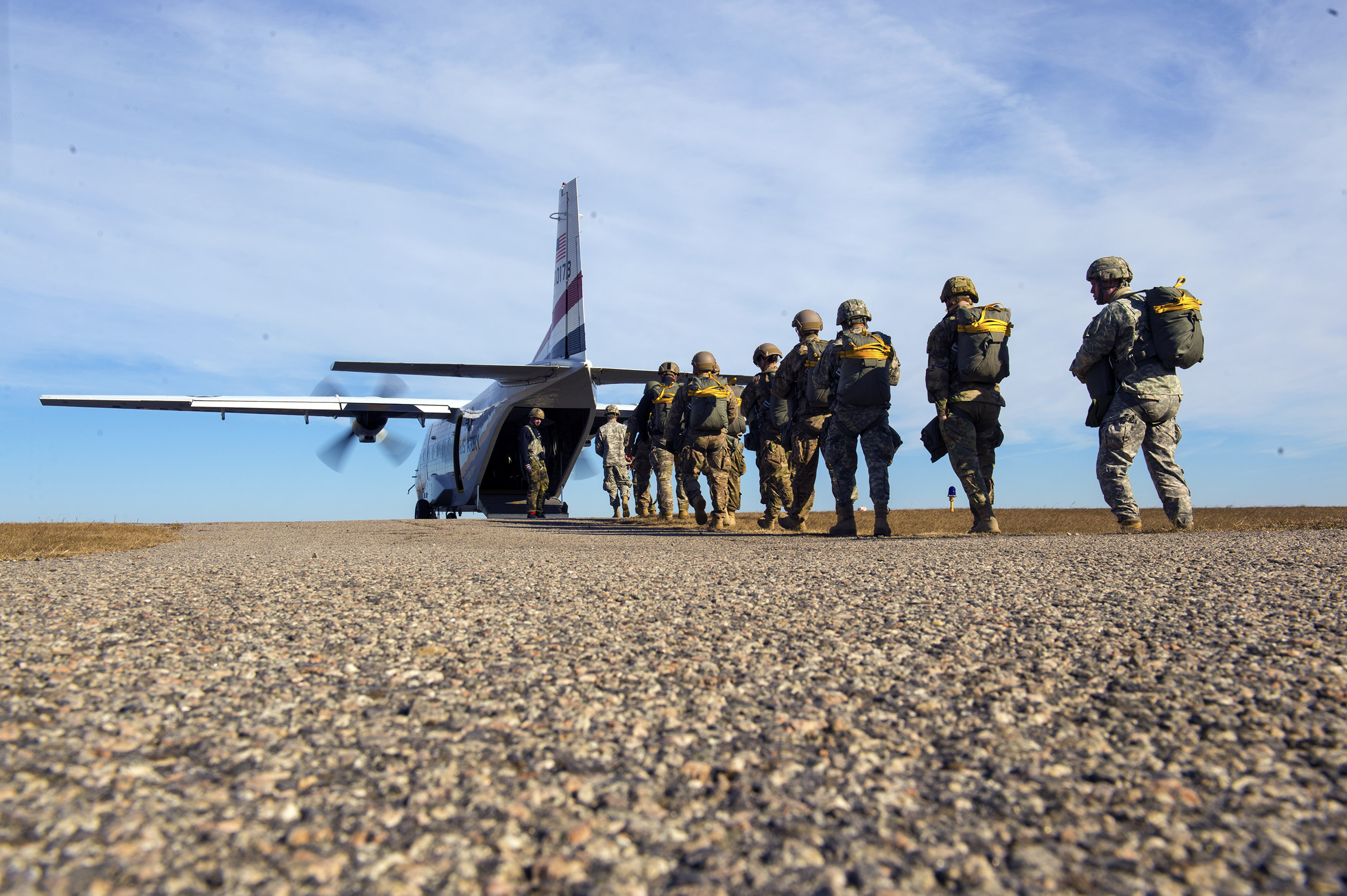 Multinational paratroopers fill NC skies > Air Force > Article Display