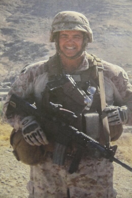 Lt. Col. Jeffrey J. Kenney poses for a photo in Kajaki, Afghanistan, in 2012. Kenney was a cell team leader for the Afghan National Security Forces at the time of the photo, and currently serves as the officer-in-charge of Expeditionary Operations Training Group, II Marine Expeditionary Force Headquarters Group. He is scheduled to retire Dec. 21, 2016 after more than 41 years of active service. (Courtesy photo)