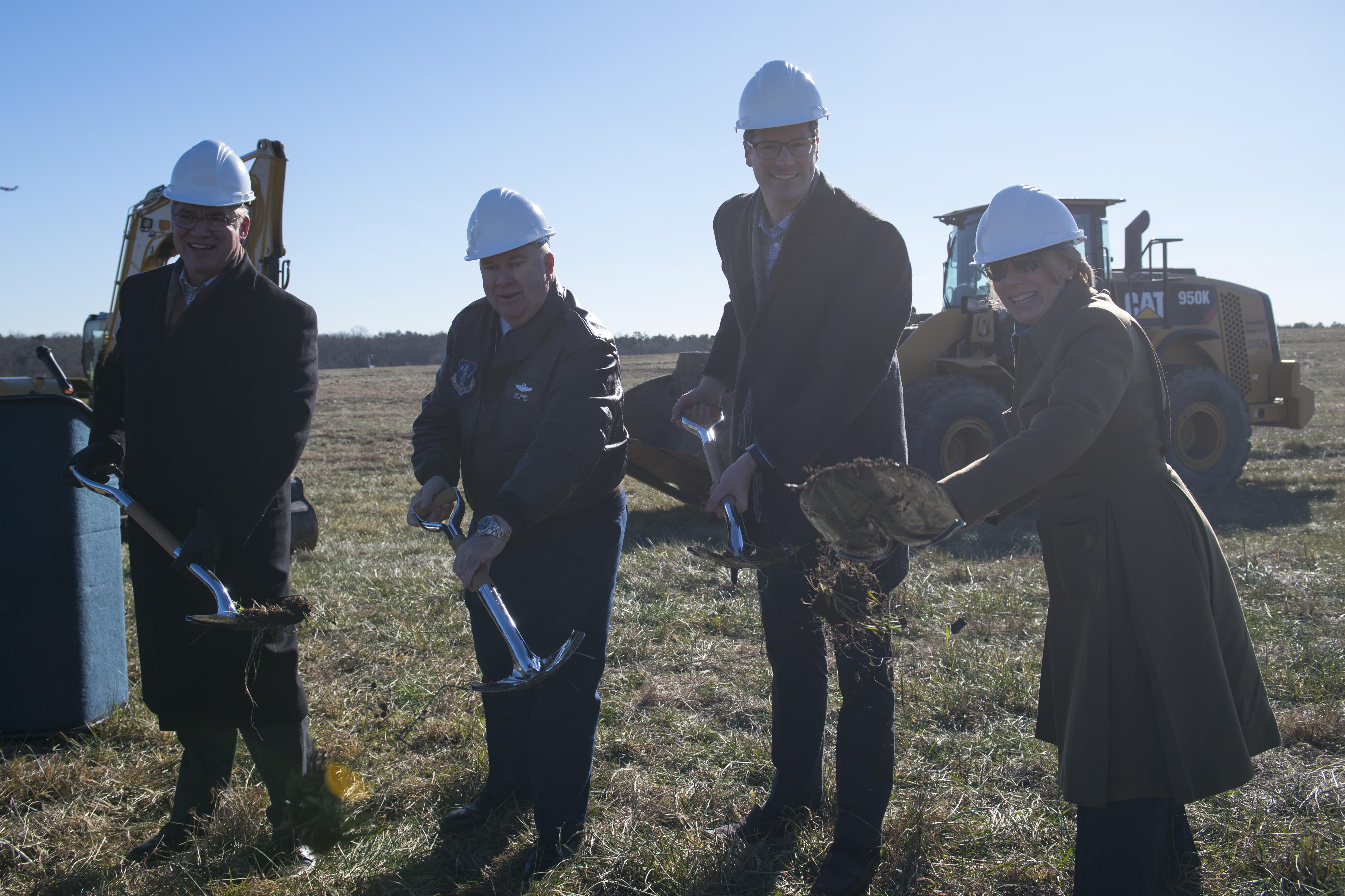 Largest military solar energy project in Northeast breaks ground