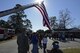 U.S. military members, civilians and veterans come together to remember veterans who have passed away and military members who made the ultimate sacrifice at Sumter Cemetery in Sumter, S.C., Dec. 17, 2016. Over 100 wreaths donated by sponsors were placed on the fence of Sumter Cemetery. (U.S. Air Force photo by Airman 1st Class BrieAnna Stillman) 
