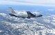 A KC-135 Stratotanker with the 314th Air Refueling Squadron, Beale Air Force Base, California, soars above the Sierra Nevada Mountains, December 22, 2016. KC-135s have played a vital role in the United States Air Forces aerial refueling capabilities since the 1950s. (U.S. Air Force photo/ Staff Sgt. Bobby Cummings)
