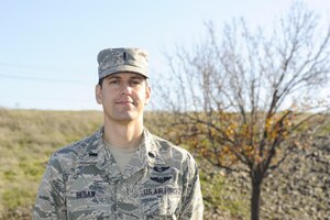 1st Lt. Jason Besaw poses for a photo Dec. 22, 2016, at Beale Air Force Base, California. (U.S. Air Force photo by Senior Airman Tara R. Abrahams)