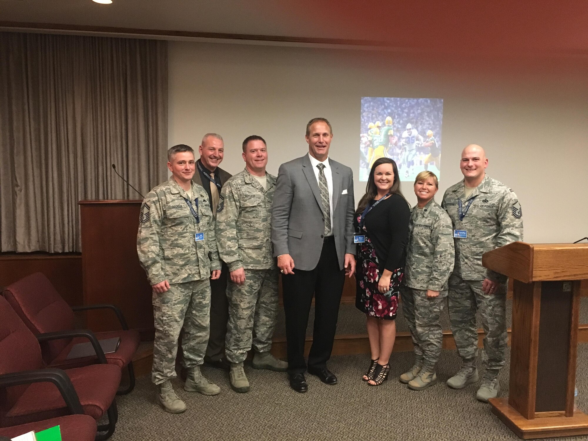 Super Bowl champ surprises Airman with Chief selection > Royal Air ...