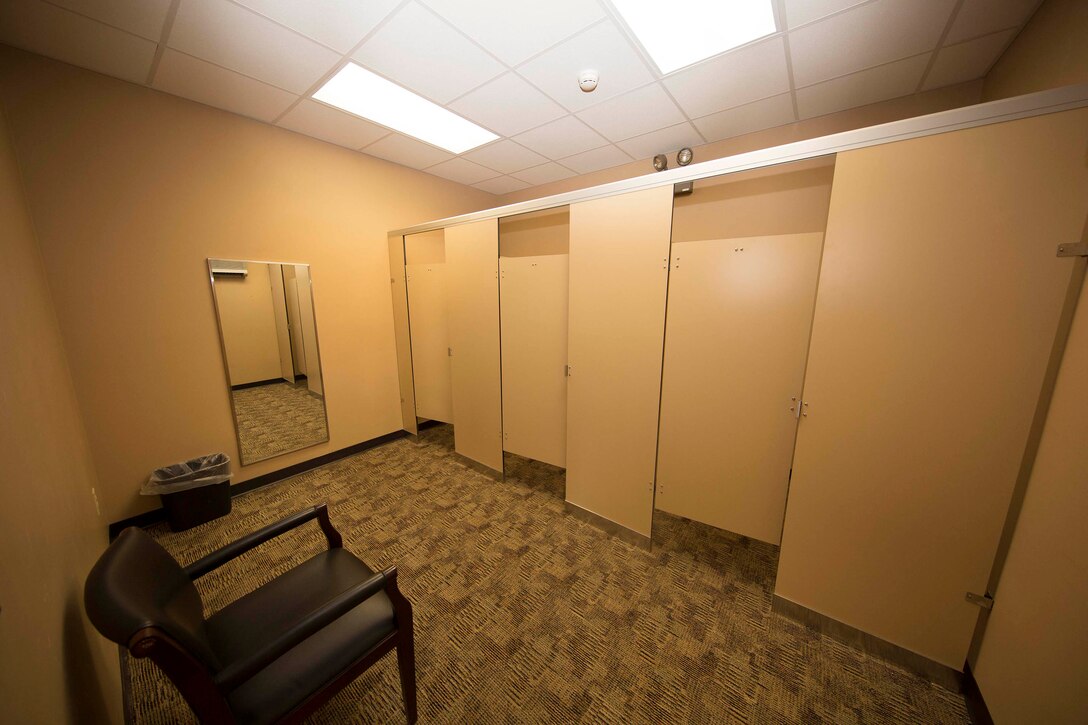 Photos of before and after renovations were completed to Base Combat Camera's studios.
Photos by: Marine Corps Installations East Marine Corps Base Camp Lejeune Combat Camera