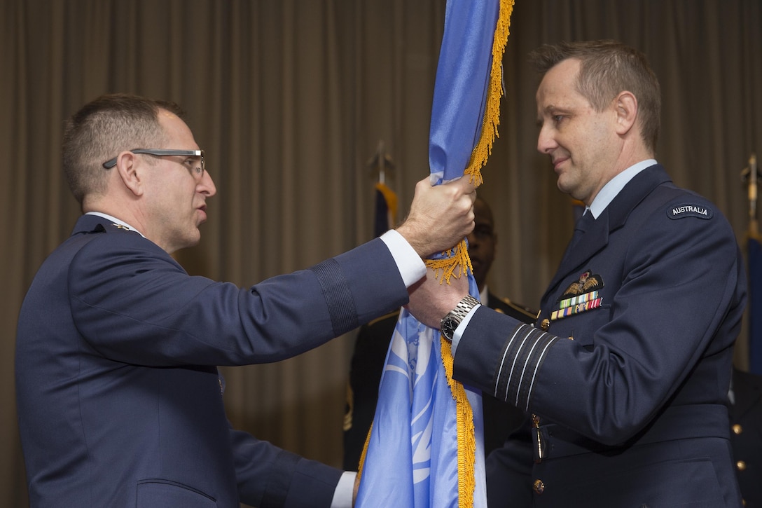 The United Nations Command (Rear) change of Command 