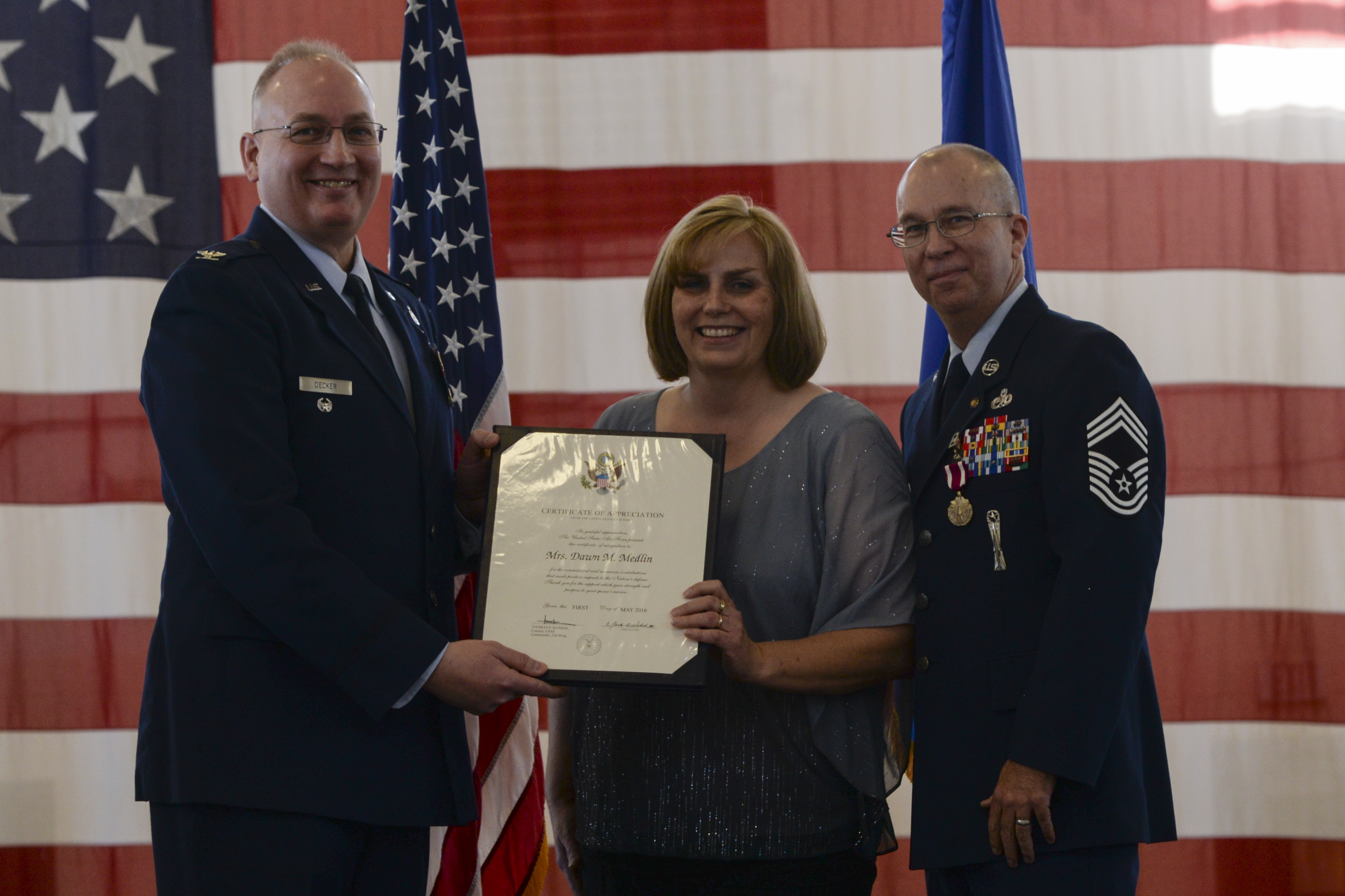 Maintenance Chief retires after 30 years, one day > Moody Air Force ...