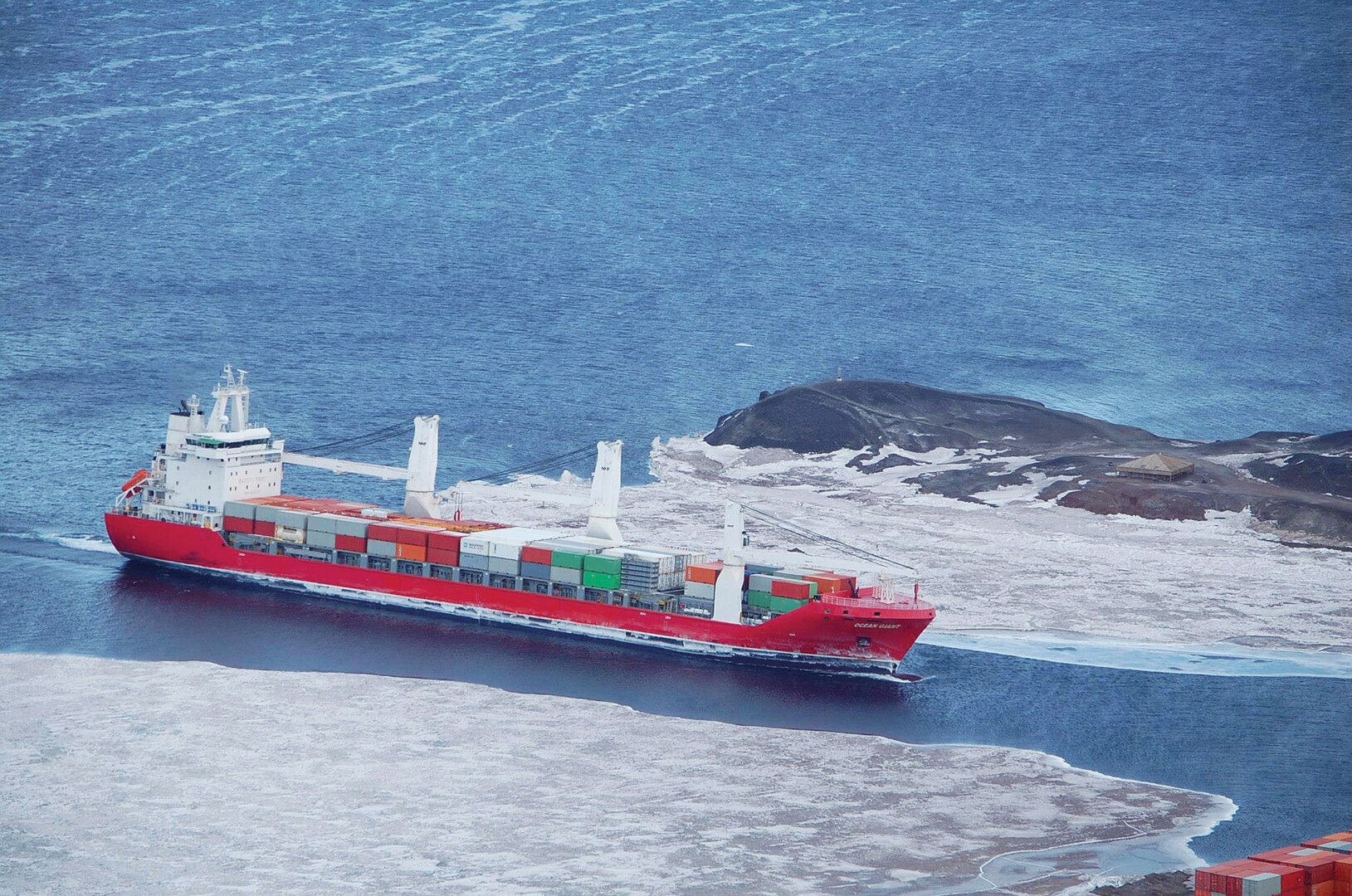 The MV Ocean Giant.