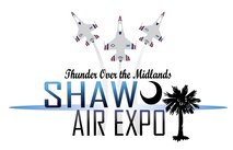 The 20th Fighter Wing is scheduled to host the Shaw Air Expo and open house, “Thunder Over the Midlands”, May 21-22 at Shaw Air Force Base, S.C. The air expo, headlined by the Thunderbirds, the U.S. Air Force precision-flying demonstration team, and the Black Daggers, the official U.S. Army Special Operations Command Parachute Demonstration Team gives Shaw the opportunity to demonstrate the capabilities of the Air Force through a variety of aerial demonstrations, displays, and static aircraft displays to those in attendance. (U.S. Air Force graphic)