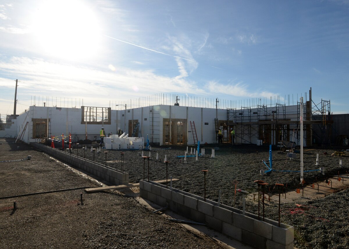 Construction update Progress being made on Beale's CE structure, DCGS