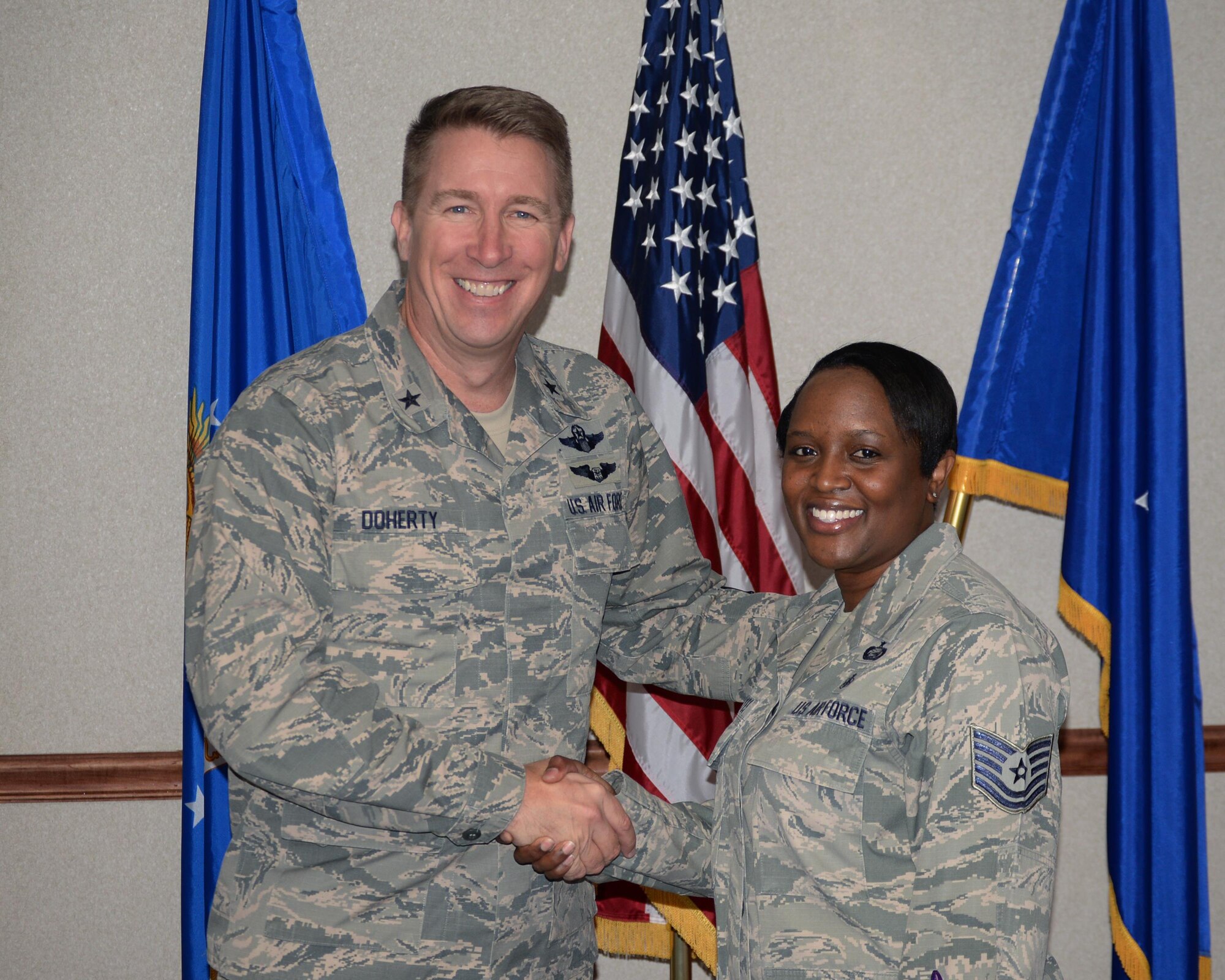 Tech. Sgt. Twyla Keyes, 363 Training Squadron curriculum development manager and unit training manager and native of Lake Charles, Louisiana, has been in the Air Force for fourteen and a half years and is the commander’s Wingman of Choice at Sheppard Air Force Base, Texas, for the week of February 1 – 5, 2016. 