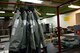 Anti-exposure suits await inspection in the main shop of the 51st Operations Support Squadron Aircrew Flight Equipment shop at Osan Air Base, Republic of Korea, Jan. 26, 2016. During the cold winter months, pilots are required to wear the suit in addition to their normal gear. In the event of an emergency ejection over water, the suit will insulate the pilot from the cold water increasing survival time before rescue. (U.S. Air Force photo by Staff Sgt. Amber Grimm/Released)