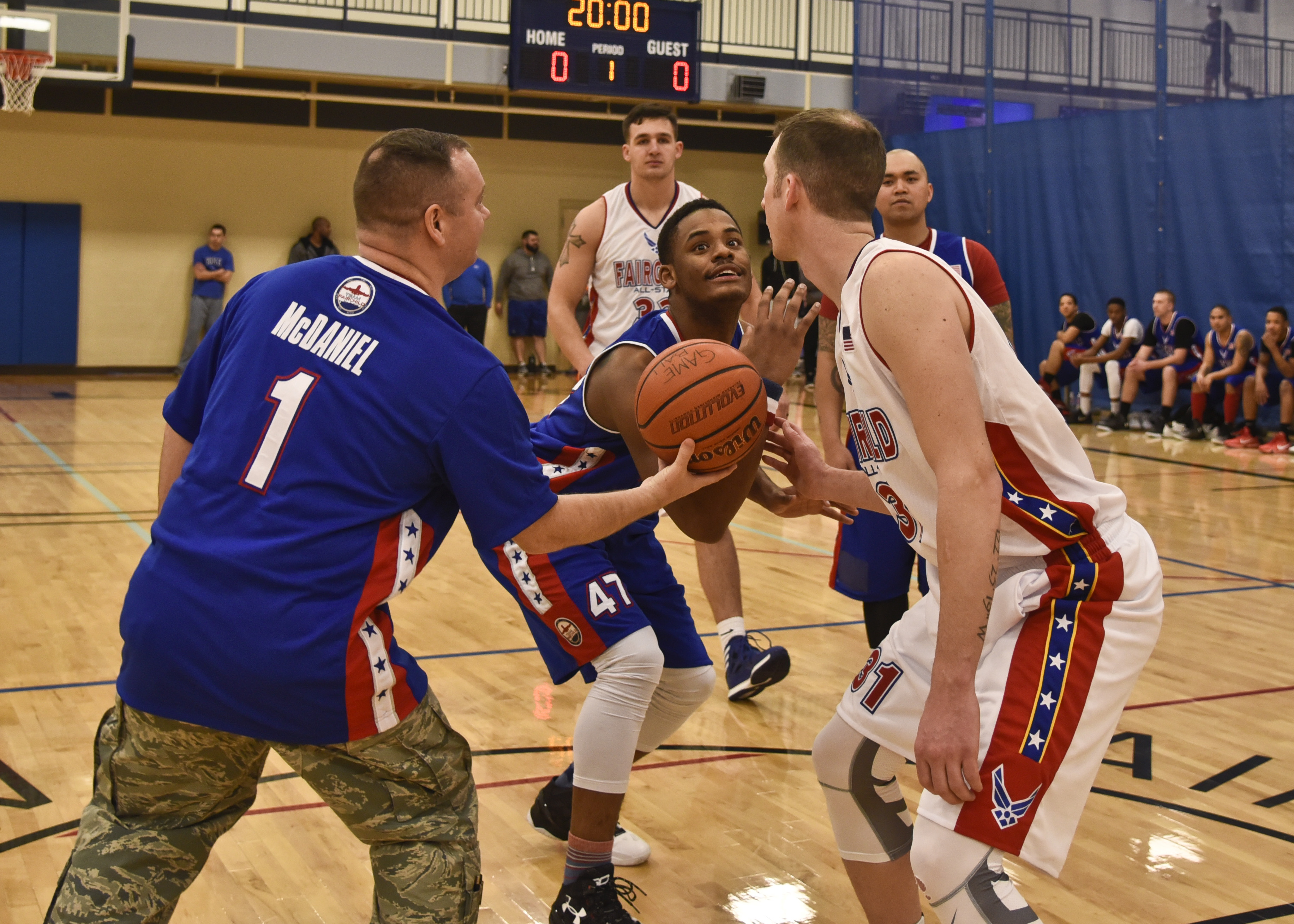 Fairchild Held Its First All Star Basketball Game Fairchild Air
